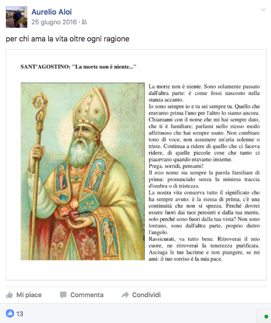 La morte non è niente