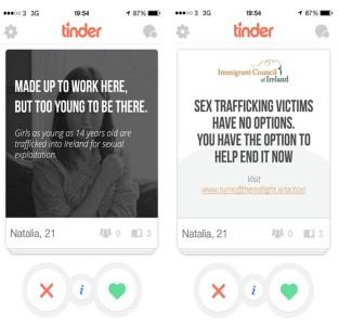 tinder per il sociale