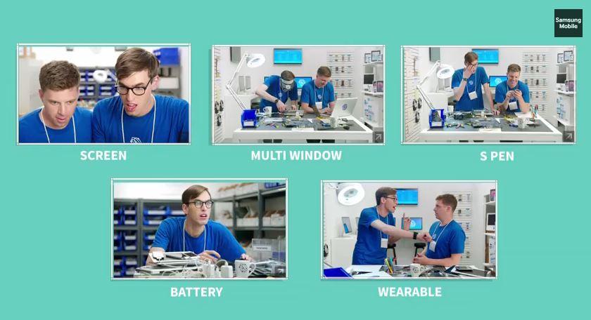 Samsumg: la satira su iPhone 6 e Apple Watch in 6 video