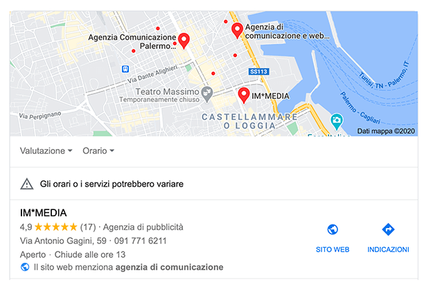 google my business local pack IM*MEDIA