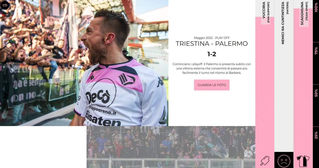 Anche quest'anno siamo sponsor di maglia del Palermo FC