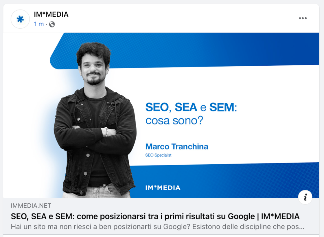 condivisione post articolo seo, sea e sem